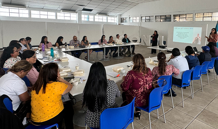 Reunión del Consejo Nacional de la Juventud para Fortalecer la Lucha Contra el VIH en Guatemala